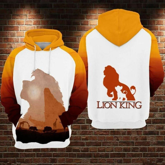 Tigger The Lion King 5 Over Print 3d Hoodie Zip Hoodie Moonbestprint