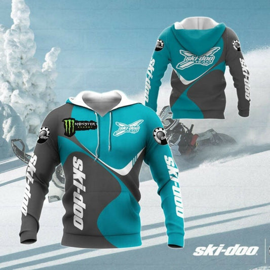 Ski-doo Racing Team 7k774 Fan Gift 3d Zip Hoodie Hoodie Ii0 2222 Moonbestprint
