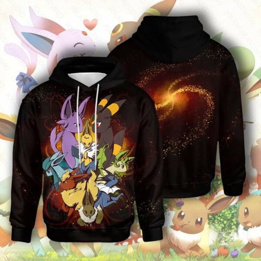 Pokemon Hoodie, Pokemon Gift For Fan, Pokemon Gift Ver12, Aop Hoodie 2161 Moonbestprint