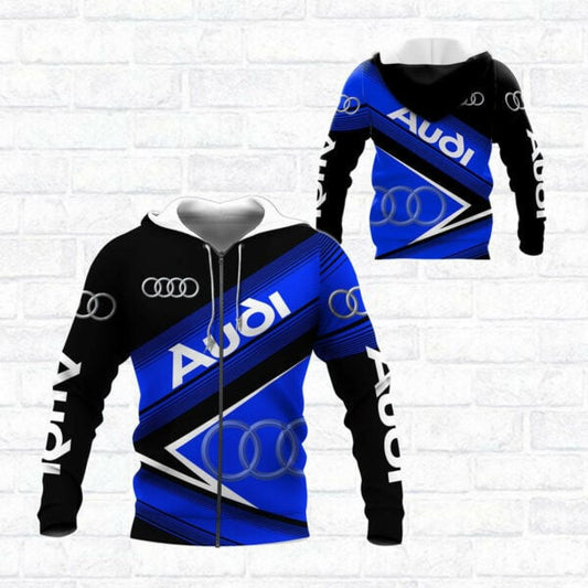 Audi Sport Luxury Car 8k287 Fan Gift 3d Zip Hoodie Hoodie Ii0 598 Moonbestprint