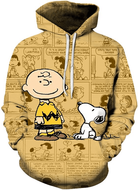 Snoopy Comic 3d Hoodie Moonbestprint