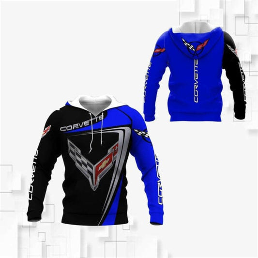 Chevrolet Corvette Shirt Fan Gift 770, Stylist Unisex 3d Hoodie Zip Hoodie 1595 Moonbestprint