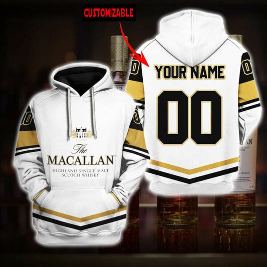 The Macallan Malt Scotch Whisky Personalized 3d Hoodie 2241 Moonbestprint