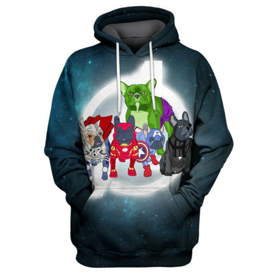 Marvel Dog 3d Hoodie Zip Hoodie Moonbestprint