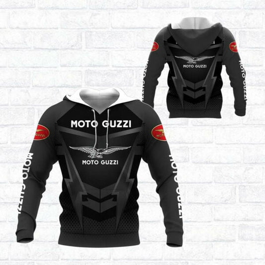 Moto Guzzi Shirt Fan Gift 303, Stylist Unisex 3d Hoodie Zip Hoodie 2838 Moonbestprint