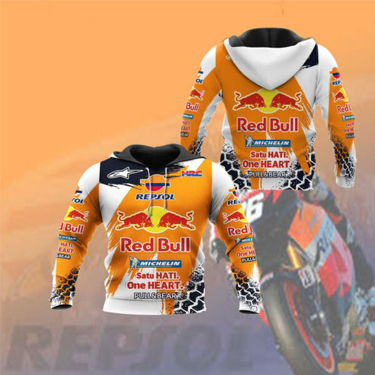 Repsol Honda Shirt Fan Gift 114, Stylist Unisex 3d Hoodie Zip Hoodie 2308 Moonbestprint
