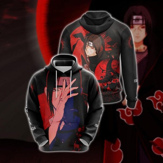 Naruto Uchiha Itachi Anime 2k610 Lover Gift ,naruto Uchiha Itachi All Over Print 3d Hoodie 2732 Moonbestprint