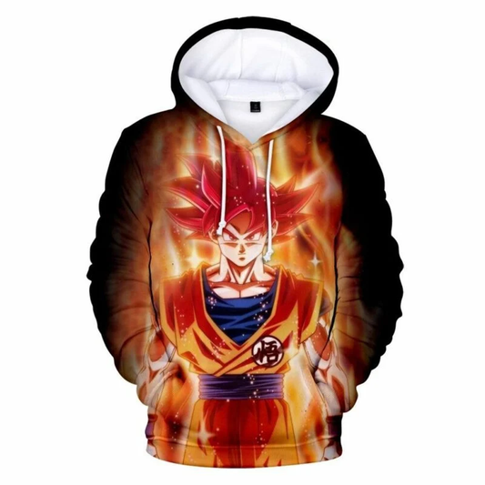 Goku Cartoon Dragon Ball Anime Manga 29 Over Print 3d Hoodie Zip Hoodie Moonbestprint