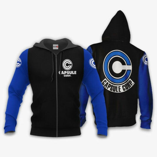 Capsule Corp Dragon Ball Anime 1k161 Fan Gift Hoodie, Zip Hoodie 869 Moonbestprint