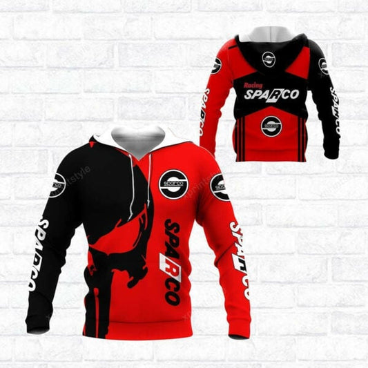 Sparco Racing Shirt Fan Gift 738, Stylist Unisex 3d Hoodie Zip Hoodie 2528 Moonbestprint