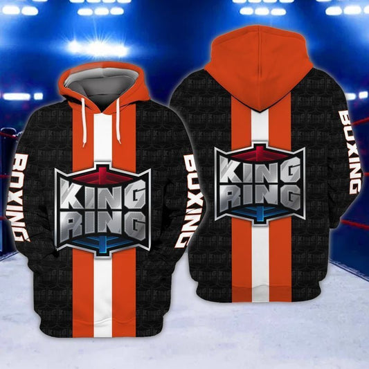 King Ring Boxing For Men And Women 3d Hoodie Zip Hoodie Moonbestprint
