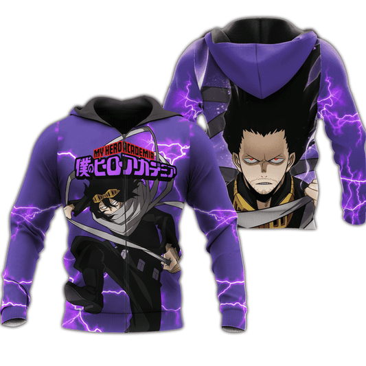 Shouta Aizawa Anime Manga My Hero Academia For Men And Women 3d Hoodie Zip Hoodie Moonbestprint