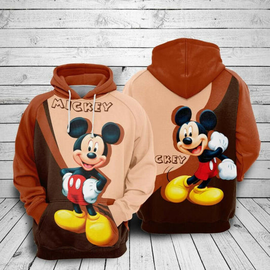 Mickey Mouse Movies Disney 10 Over Print 3d Hoodie Zip Hoodie Moonbestprint