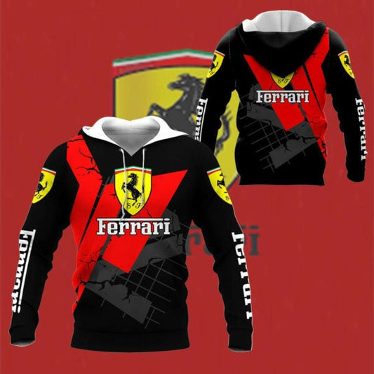 Scuderia Ferrari Luxyry Racing Car F1 8k147 Fan Gift 3d Zip Hoodie Hoodie Ii0 2722 Moonbestprint
