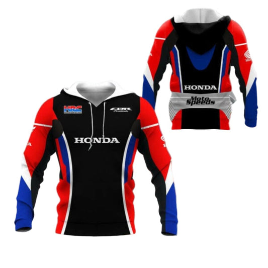 Honda Cbr Racing Shirt Fan Gift 593, Stylist Unisex 3d Hoodie Zip Hoodie 1688 Moonbestprint