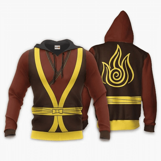 Avatar The Last Airbender Zuko 1 For Men And Women 3d Hoodie Zip Hoodie Moonbestprint