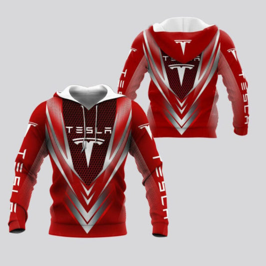 Tesla Motors Shirt Fan Gift 724, Stylist Unisex 3d Hoodie Zip Hoodie 2911 Moonbestprint
