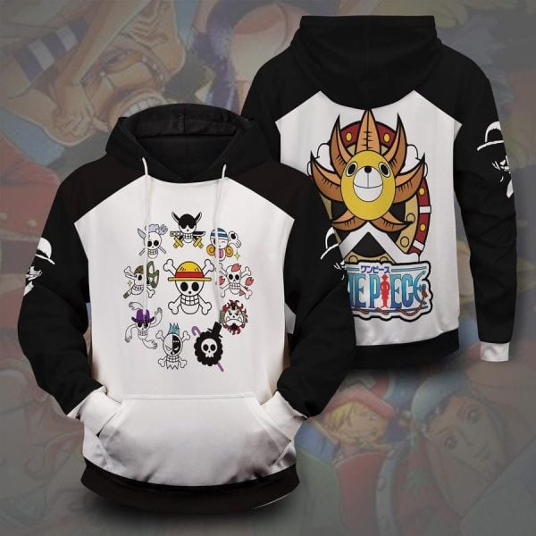 One Piece Straw Hat Pirates Anime 2k601 Lover Gift ,one Piece Straw Hat Pirates All Over Print 3d Hoodie 2678 Moonbestprint