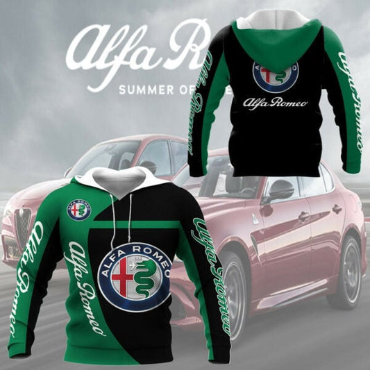Alfa Romeo Shirt Fan Gift 192, Stylist Unisex 3d Hoodie Zip Hoodie 1271 Moonbestprint