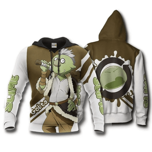 Slime Gobta Tensura Anime Manga For Men And Women 3d Hoodie Zip Hoodie Moonbestprint