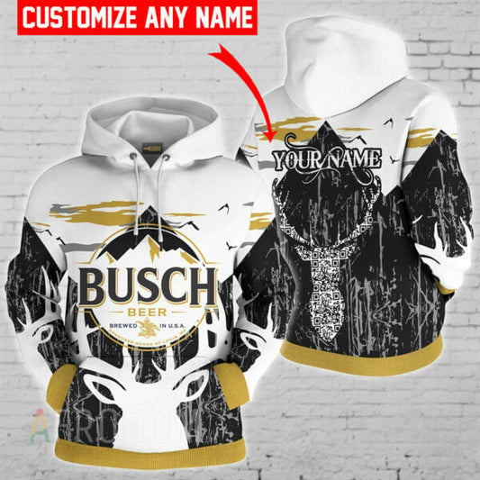 Personalized Busch Beer Hoodie 3, Gift For Fan 3d All Over Print Shirt Hoodie 2396 Moonbestprint