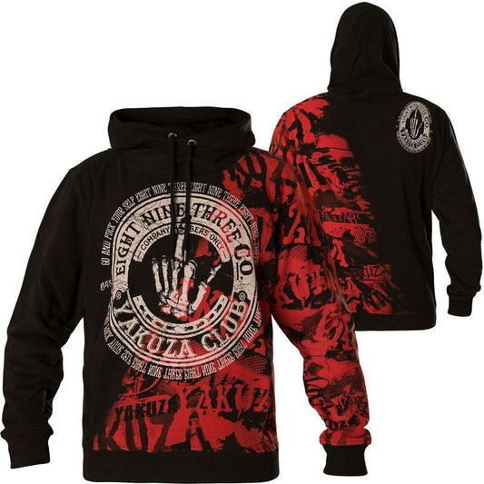Yakuza Club Over Print 3d Hoodie Zip Hoodie Moonbestprint