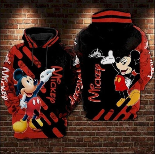Mickey Mouse Walt Disney All Over Printed Custom 3d T Shirt Sweatshirt Zip Hoodie Bomber 605 Moonbestprint