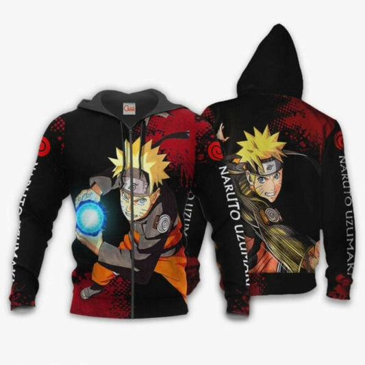Uzumaki Naruto Manga 2k929 Fan Gift Stylist Unisex Cartoon 3d Hoodie Zip Hoodie 1992 Moonbestprint