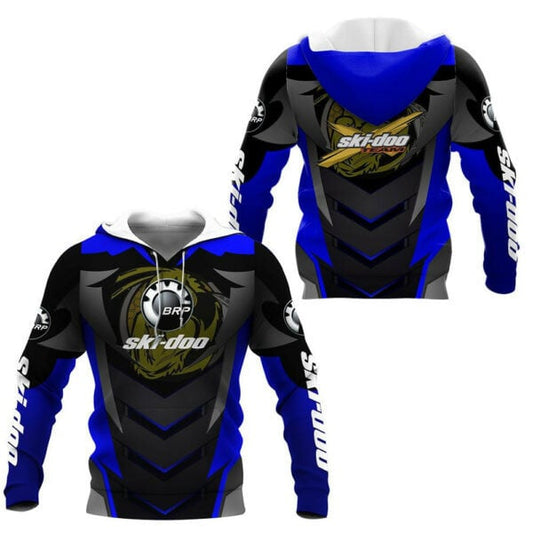 Ski-doo Racing Team 7k835 Fan Gift 3d Zip Hoodie Hoodie Ii0 1804 Moonbestprint