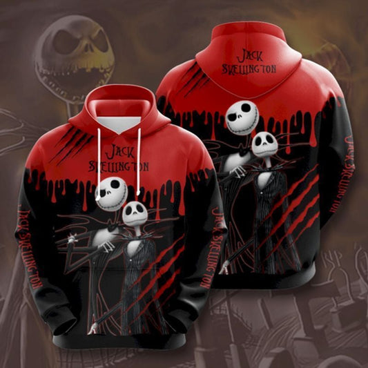 Jack Skellington All Over Printing 3d Hoodie 181 Moonbestprint