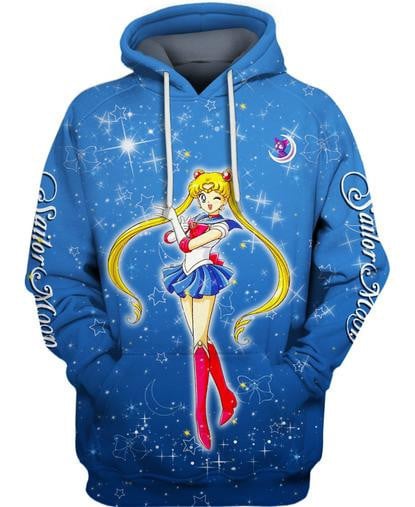 Sailor Moon 3d Hoodie Zipper Hoodie Moonbestprint
