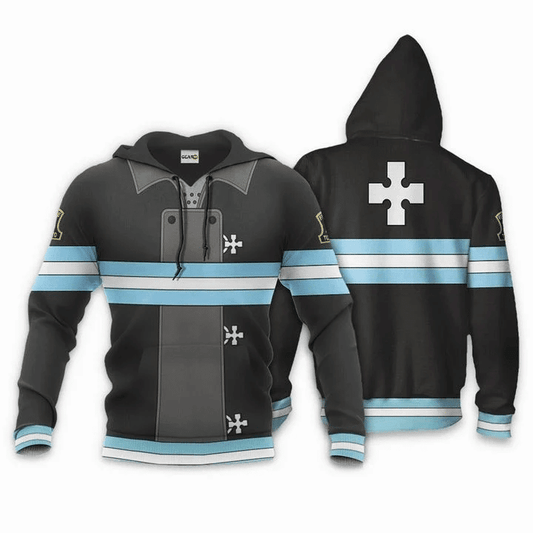 Company 5 Fire Force Anime Manga For Men And Women 3d Hoodie Zip Hoodie Moonbestprint
