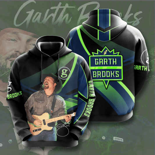 Garth Brooks Signature Design Gift For Fan Custom 3d Hoodie All Over Printed Hoodie 1259 Moonbestprint