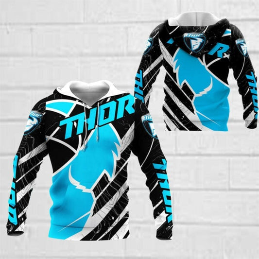Thor Racing 8k55 Fan Gift 3d Zip Hoodie Hoodie Ii0 1821 Moonbestprint