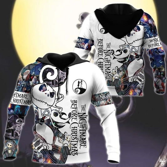 Jack Skellington Hoodie 3d Moonbestprint