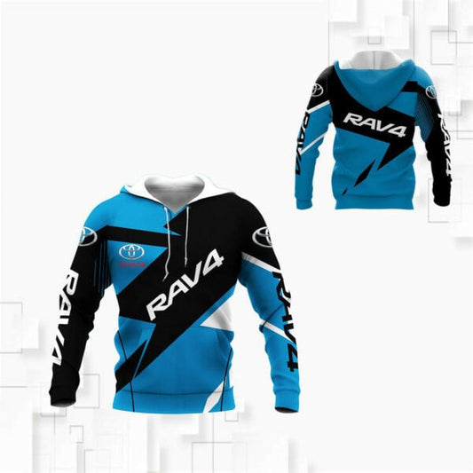 Toyota Rav4 Shirt Fan Gift 815, Stylist Unisex 3d Hoodie Zip Hoodie 2611 Moonbestprint
