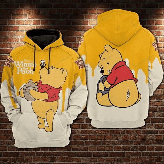 So Lovely Winnie The Pooh Disney World 104 Fan Gift Stylist Unisex Cartoon Graphic Outfits Aop Hoodie 2164 Moonbestprint