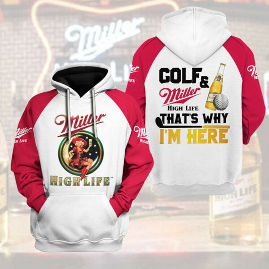Miller High Life Golf Trending Hoodie 547 2615 Moonbestprint