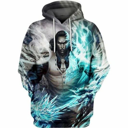 Kuzan Frozen One Piece Full 3d Hoodie Moonbestprint