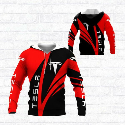 Tesla Motors Shirt Fan Gift 718, Stylist Unisex 3d Hoodie Zip Hoodie 2825 Moonbestprint