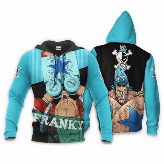 One Piece Franky One Piece Anime Manga For Men And Women 3d Hoodie Zip Hoodie Moonbestprint