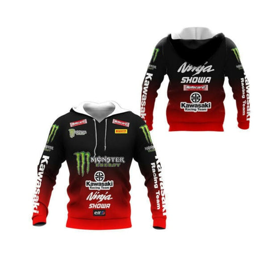 Kawasaki Shirt Fan Gift 233, Stylist Unisex 3d Hoodie Zip Hoodie 95 Moonbestprint