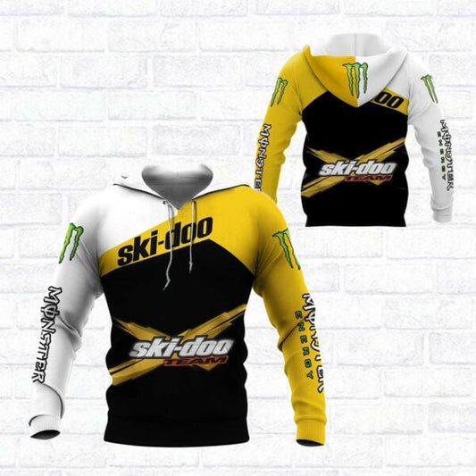 Ski-doo Racing Team 7k748 Fan Gift Zip Hoodie Hoodie Ii0 2915 Moonbestprint
