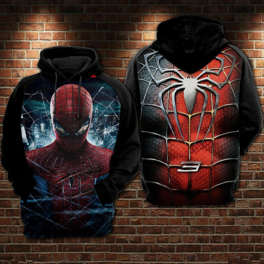 Spider Man- 3d Full Print Hoodies - Zip Hoodie 11 Moonbestprint