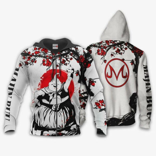 Majin Buu Japan Style Dragon Ball Anime 1k159 Fan Gift Hoodie, Zip Hoodie 619 Moonbestprint