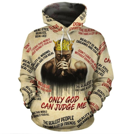 Tupac Shakur 2 All-over 3d Hoodie Zip Hoodie Moonbestprint