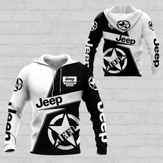 Jeep Shirt Fan Gift 940, Stylist Unisex 3d Hoodie Zip Hoodie 1708 Moonbestprint