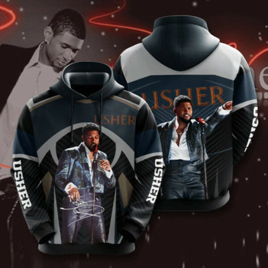 Usher R B Fan Gift, Usher R B Aop Hoodie 2211 Moonbestprint