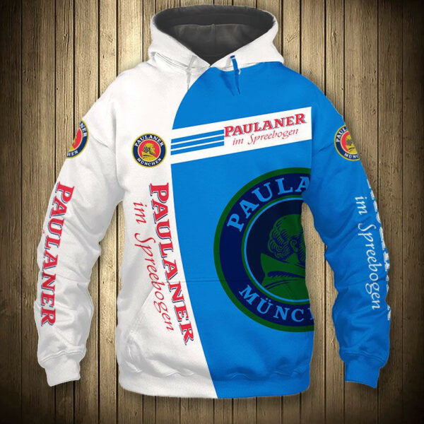 Paulaner King Beer 5k426 Fan Gift Stylist Unisex Cartoon 3d Hoodie Zip Hoodie 2603 Moonbestprint