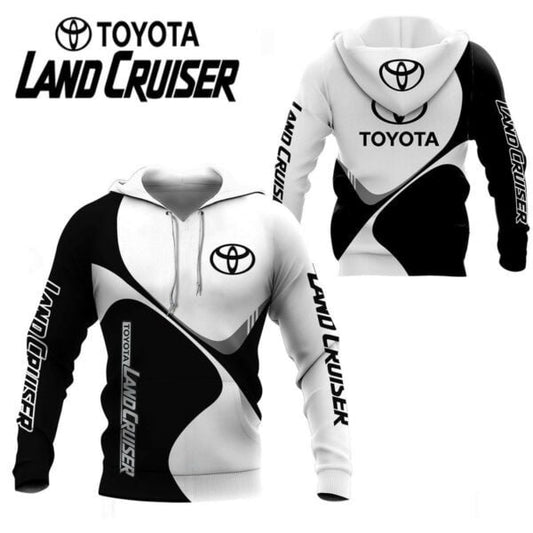 Toyota Land Cruiser Shirt Fan Gift 428, Stylist Unisex 3d Hoodie Zip Hoodie 2099 Moonbestprint